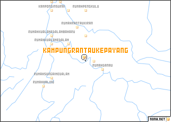 map of Kampung Rantau Kepayang