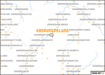 map of Kampung Relung