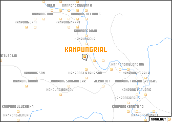 map of Kampung Rial