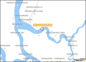 map of Kampung Rid