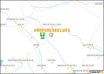 map of Kampung Seelung