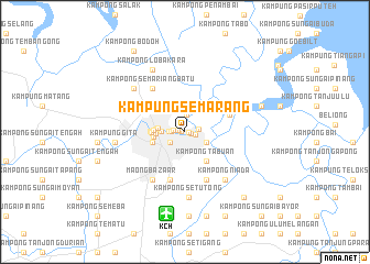 map of Kampung Semarang