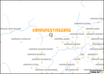 map of Kampung Stinggang