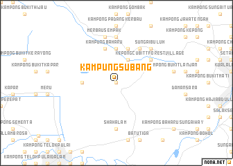 map of Kampung Subang