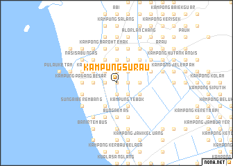 map of Kampung Surau