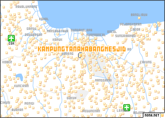 map of Kampungtanahabang-mesjid