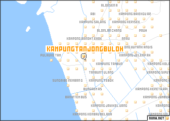 map of Kampung Tanjong Buloh