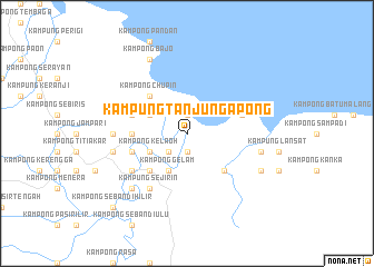 map of Kampung Tanjung Apong