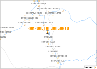 map of Kampung Tanjung Batu