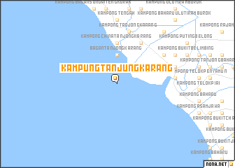 map of Kampung Tanjung Karang