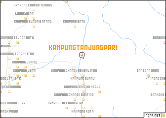 map of Kampung Tanjung Pari