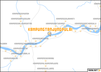 map of Kampung Tanjung Pulai
