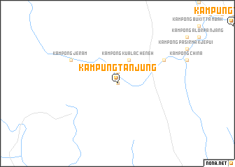 map of Kampung Tanjung