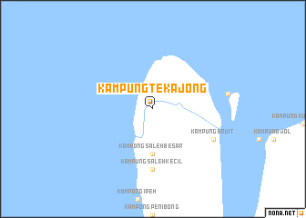 map of Kampung Tekajong