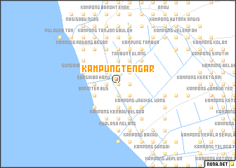 map of Kampung Tengar