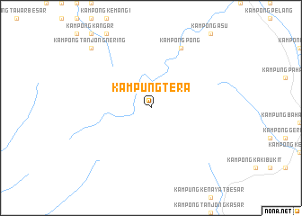 map of Kampung Tera