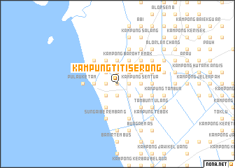 map of Kampung Titi Serong