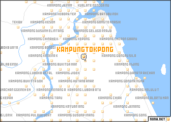 map of Kampung Tok Pong