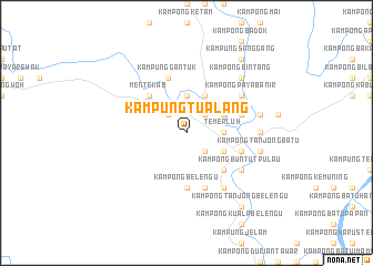 map of Kampung Tualang