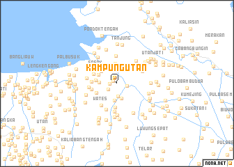 map of Kampungutan