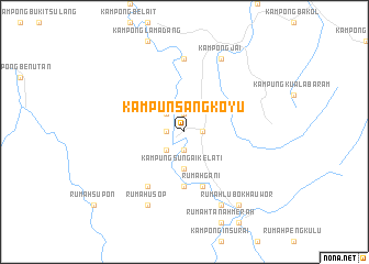 map of Kampun Sangkoyu