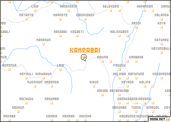 map of Kamrabai