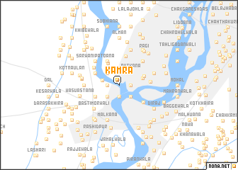 map of Kāmra