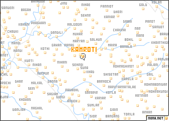 map of Kamroti