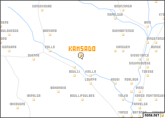 map of Kamsado