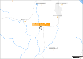 map of Kāmsandra