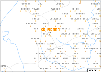 map of Kamsango