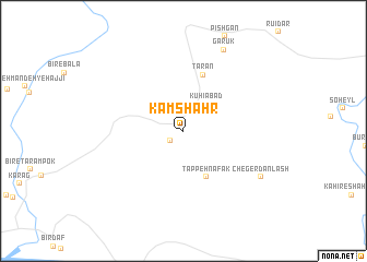 map of Kamshahr