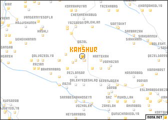 map of Kam Shūr