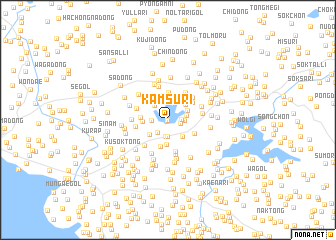 map of Kamsu-ri