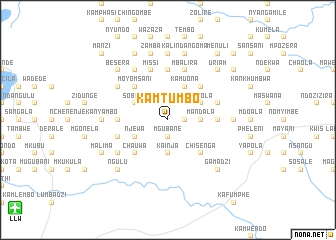 map of Kamtumbo