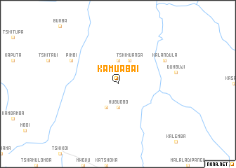 map of Kamuabai