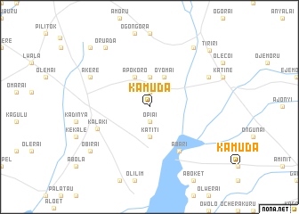 map of Kamuda