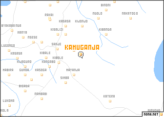 map of Kamuganja