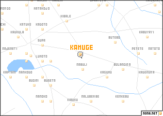 map of Kamuge