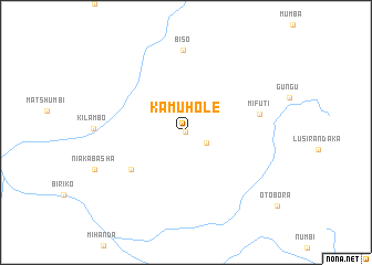 map of Kamuhole