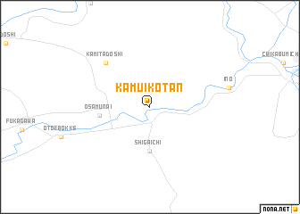 map of Kamui-kotan