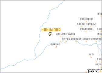 map of Kamujoma