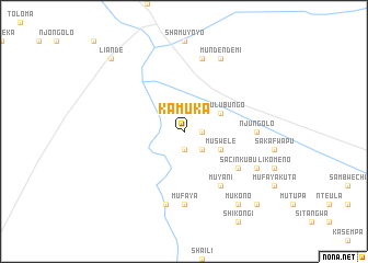 map of Kamuka