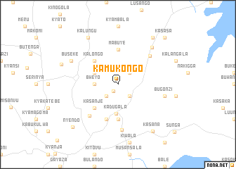 map of Kamukongo