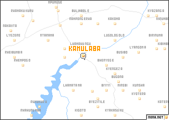 map of Kamulaba