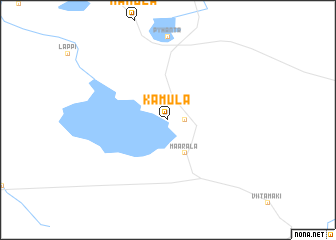 map of Kamula