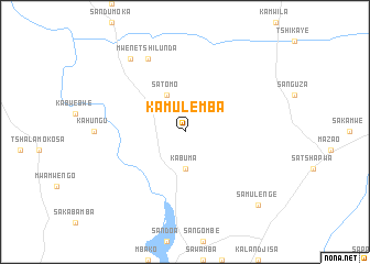 map of Kamulemba