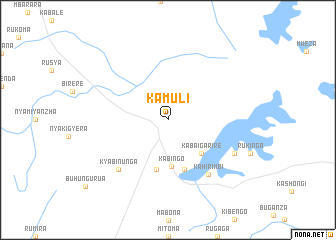 map of Kamuli