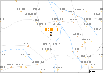 map of Kamuli