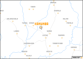 map of Kamumba